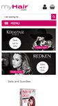 Mobile Screenshot of myhair.com